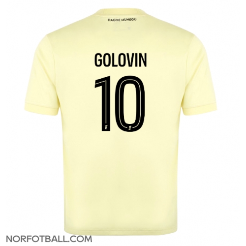 Billige Fotballdrakt AS Monaco Aleksandr Golovin #10 Replika Tredjedrakt 2025-26 Kortermet Billige Fotballdrakt AS Monaco Aleksandr Golovin #10 Replika Tredjedrakt 2025-26 Kortermet